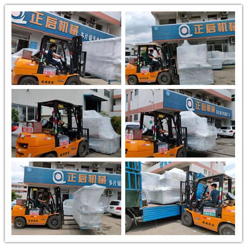 2021年7月1日發(fā)往佛山市順德區(qū)北滘鎮(zhèn)-ZQ300方木多片鋸、動力