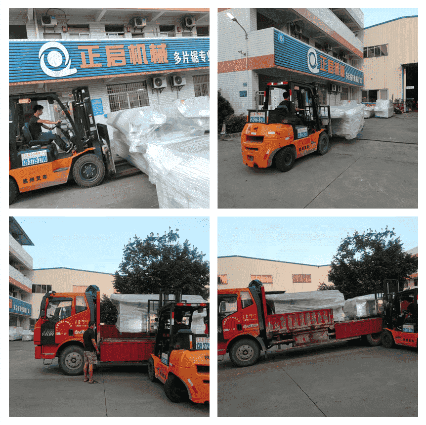 2021年6月18日發往江蘇無錫市宜興市-ZQ2400型木板齊頭分斷鋸