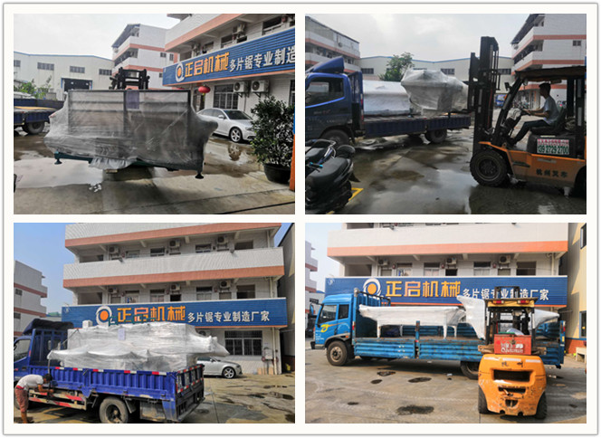 2018年9月發(fā)往澳大利亞--原木自動堆料架、原木自動翻轉進料