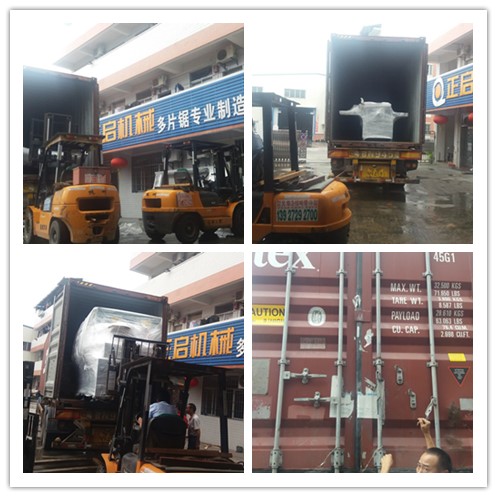 2018年5月發往馬來西亞--全自動原木多片鋸、原木多片鋸、方