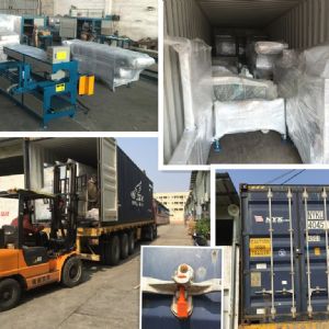 發往泰國客戶的貨柜--400型圓木多片鋸生產線