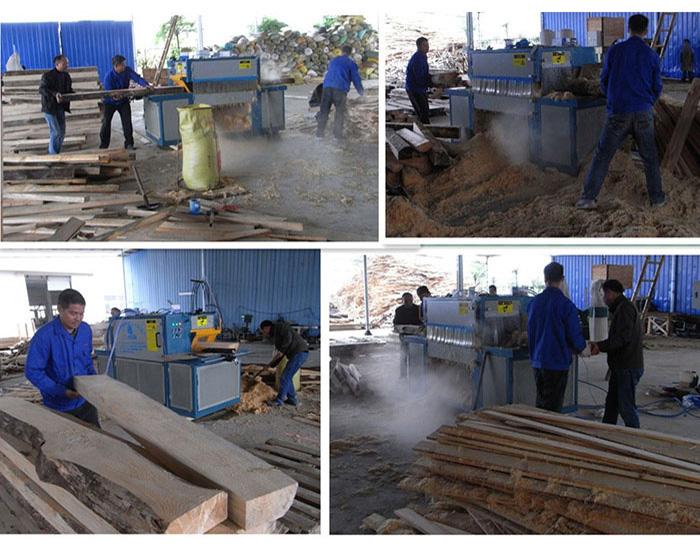 方木多片鋸150型-廣東中山市加工現場