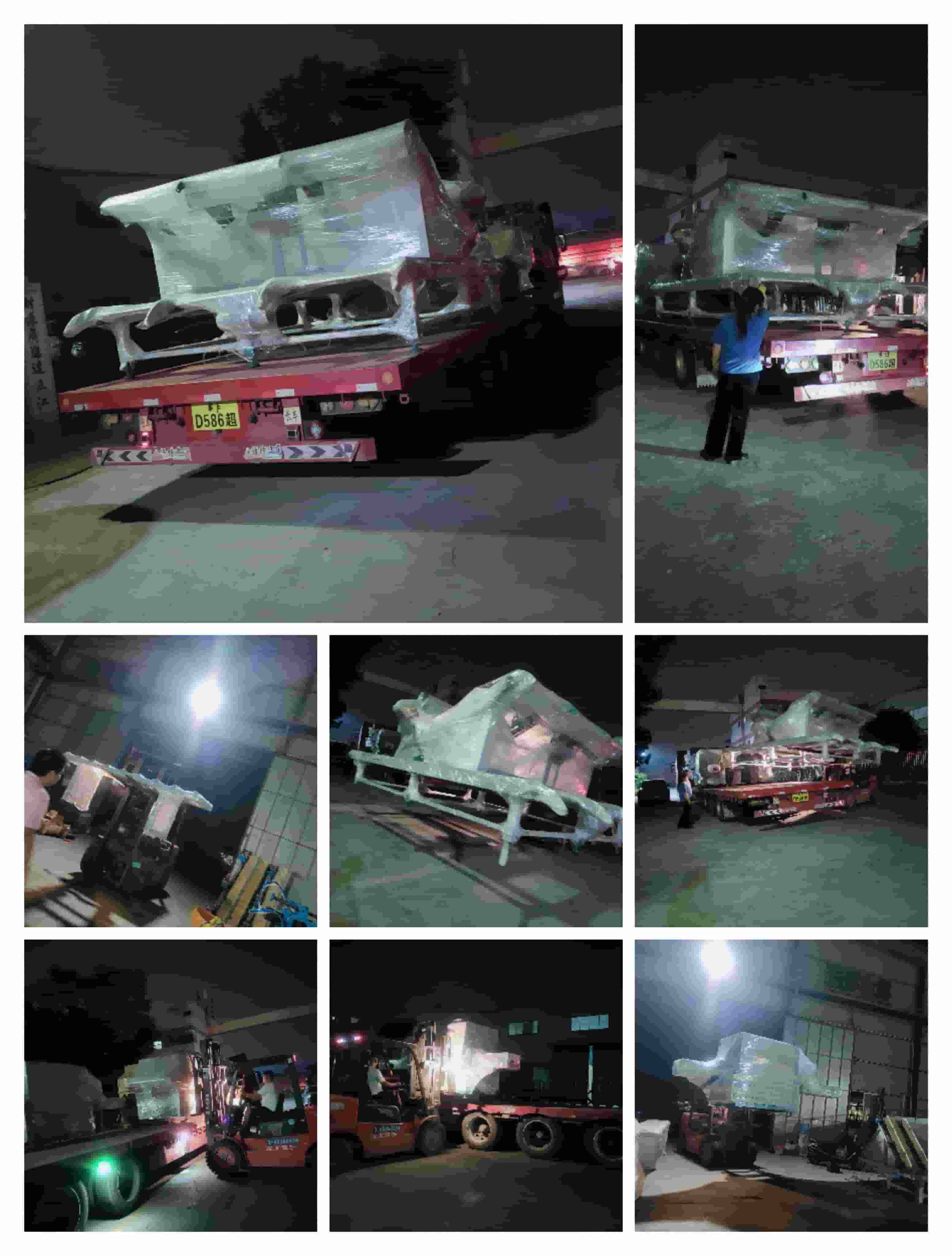 2023年10月25日發江蘇連云港-ZQ350圓木多片鋸、100方多片鋸