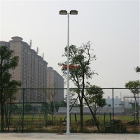 中山柏克體育專業生產6-8米籃球場燈桿-12米足球場燈桿-廠家現貨供應