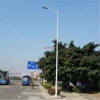 山東省濟南學校籃球場燈桿-戶外體育場館照明燈桿-可配LED燈具