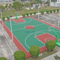 宏憲--塑膠籃球場(chǎng)--籃球場(chǎng)塑膠地面，硅PU球場(chǎng)施工