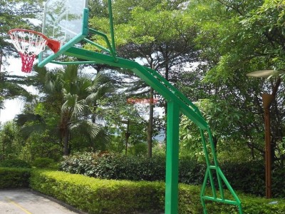 粵冠牌JGA-008B平箱仿液壓籃球架，佛山江門惠州東莞，廣州市健冠體育廠-廣州籃球架-- 廣州市白云區(qū)鐘落潭健冠體育用品廠