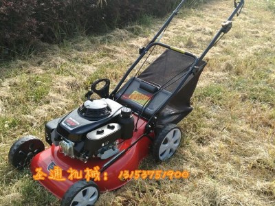 低耗油自走式草坪機-園林綠化草坪修剪機-四輪推車式草坪機-- 曲阜市圣通機械設備有限公司