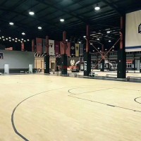 美立德運動實木地板籃球場實木地板體育館實木地板羽毛球館實木運動地板