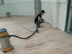 籃球館木地板翻新比更換更劃算