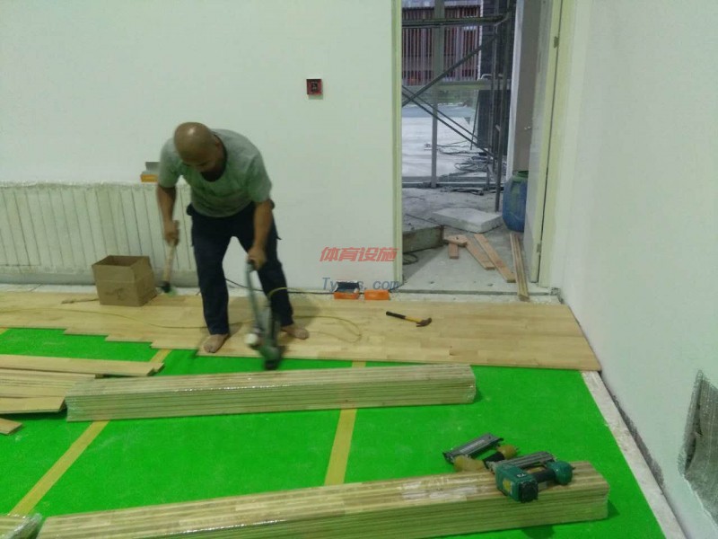 運動木地板安裝