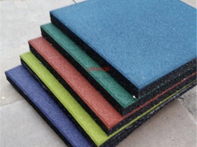 防滑橡膠地墊批發-室內加厚定制橡膠地板-防靜電地墊廠家直銷-- 中山市西區柏克體育用品廠