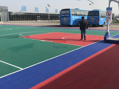 【新科繽】懸浮式拼裝地板廠-懸浮式拼裝地板廠家-廠家直銷-價格合理-- 河北新科繽體育用品有限公司