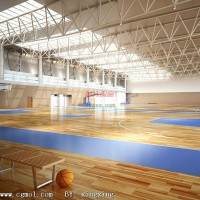 楓木運動地板-籃球館運動地板-實木運動地板工程--體育木地板