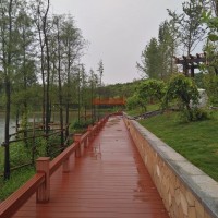 景觀棧道板-防滑地板環保新材料