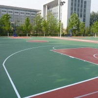 廣東邦禾體育硅pu籃球場 學校運動場地鋪設