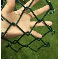 萬起PVC包膠勾花圍網朔州PVC包膠球場