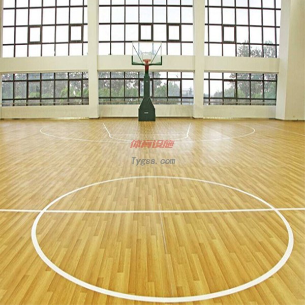 運動木地板廠家直銷材料配方 籃球場運動木地板安裝