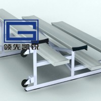 領先凱銳安捷移動式+鋁合金條凳看臺座椅|體育館看臺座椅廠家