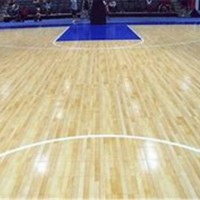供應實木運動木地板 籃球場木地板體育館木地板 高硬度木地板