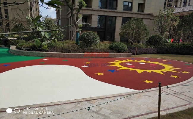 京口幼兒園塑膠跑道廠家