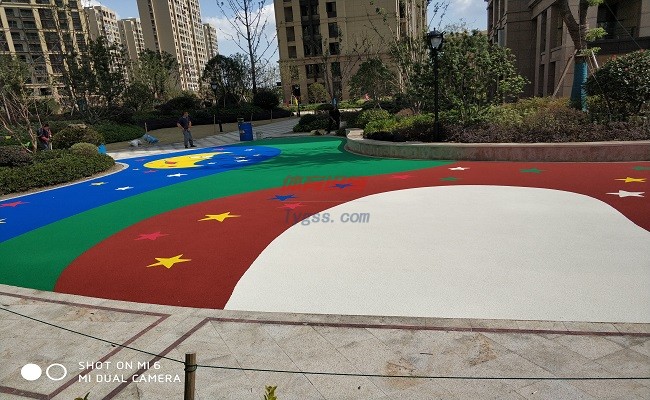五河幼兒園塑膠跑道廠家