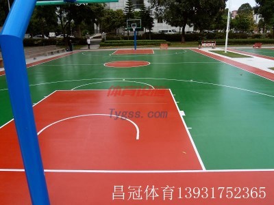 透氣型塑膠地板材料生產廠家-- 滄州昌冠體育設施有限公司