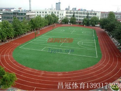 學校塑膠跑道材料生產施工廠家-- 滄州昌冠體育設施有限公司