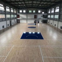 籃球館木地板采用雙層龍骨還是單層龍