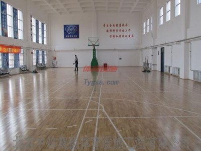 中體奧森/楓木主輔龍骨/籃球館地板/運動地板/體育木地板/實木地板乒乓球館木地板-舞臺木地板-生產-銷售-安裝-- 北京中體奧森體育設施工程有限公司