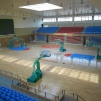 尚奧體育實木運動地板-實木地板廠家-實木地板--羽毛球地板