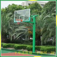 生產銷售平潭縣方管籃球架地埋固定式