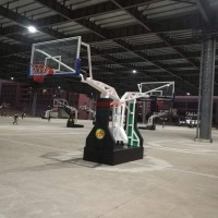 飛人體育-海燕式連體籃球架-戶外籃球