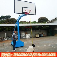 福田移動籃球架-移動玻璃鋼板籃球架品牌-室外標(biāo)準(zhǔn)籃球架