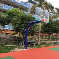 【粵冠牌籃球架】JGA-006CT形大小頭籃球架-龍歸太和人和竹料從化籃球架廠