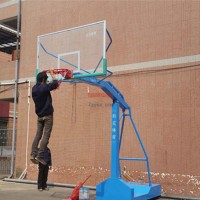 湖南穩固籃球架-方管籃球架-透明板籃球架-纖維板籃球架