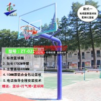 冠龍加粗219地埋圓管籃球架歡迎來電咨詢