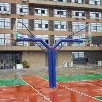廣州籃球架-圓管海燕式埋地籃球架-廣