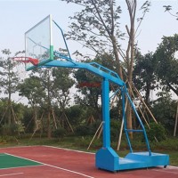 珠海體育場籃球架-方管籃球架-移動籃球架