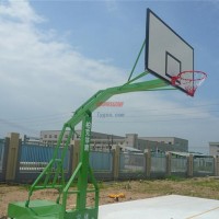 高明移動式寬臂籃球架-纖維板籃球架-帶配重箱籃球架