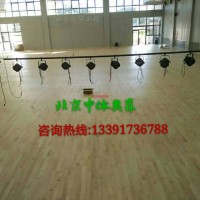 ｛中體奧森籃球館木地板安裝/籃球館
