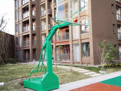 童年風車-彈簧折疊式籃球架拆裝式籃球架凹箱籃球架院校籃球架-- 長沙市童年風車體育器材有限公司