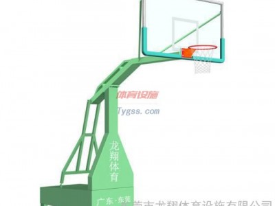 龍翔LX-002B-仿液壓-移動式籃球架-- 東莞市龍翔體育設施有限公司