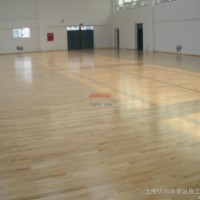 供應(yīng)上海優(yōu)尚室內(nèi)籃球館運(yùn)動(dòng)實(shí)木地板