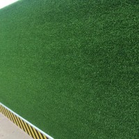 彩色圍擋假草坪材防風(fēng)固塵