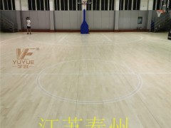 江蘇泰州室內體育館楓樺木A級面板