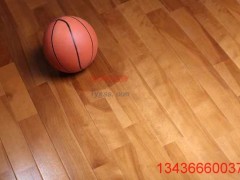 體育運動木地板施工案例-廣東四會市御駿會羽毛球館