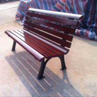 大連公園座椅孝慈長椅公園長椅社區休