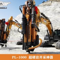 礦山工程機械裝備液壓鑿巖鉆裂鉆孔劈爆裂一體機挖改靜爆開采