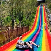 彩虹滑道為什么這么火爆？七彩滑道介